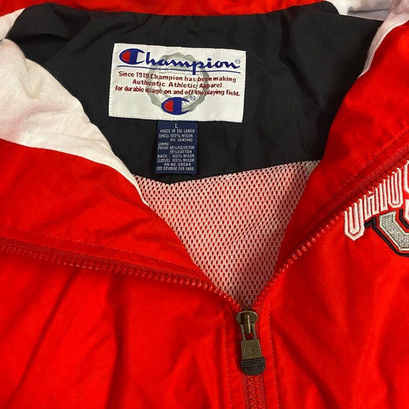 Vintage Ohio State Buckeyes Windbreaker Men’s Size Large - Picture 3 of 5